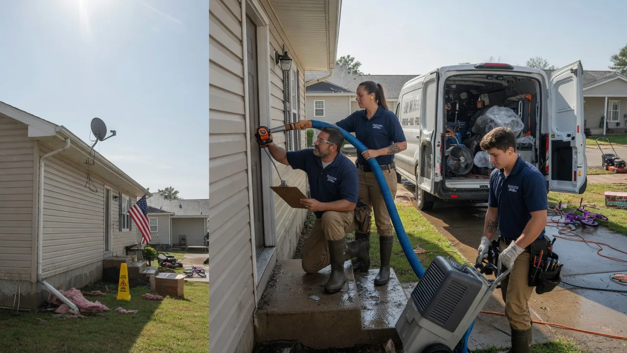 Ceiling Water Damage Restoration in Rock Glen, PA near me